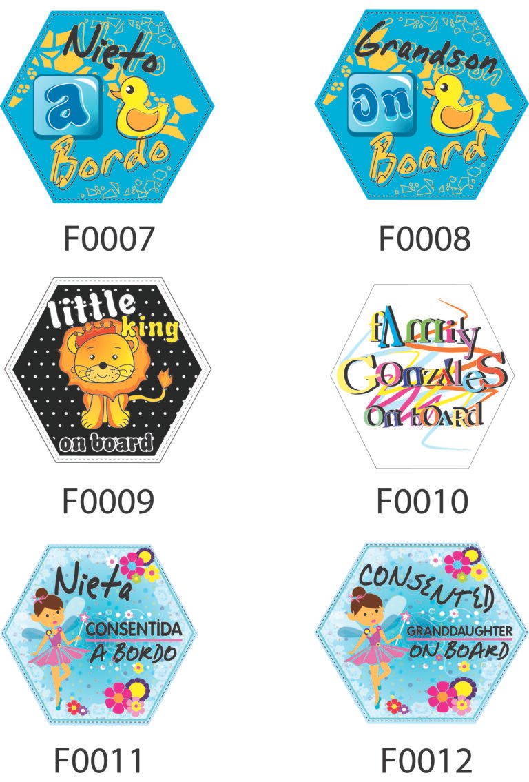 BABY ON BOARD sticker category