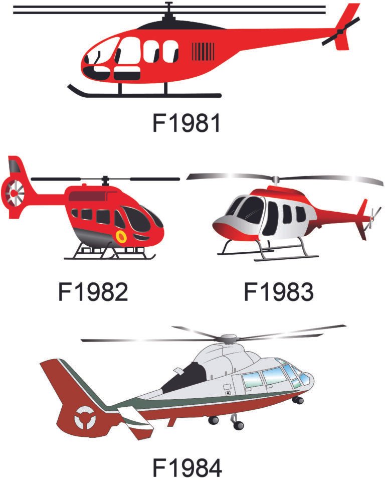 HELICOPTER AIRCRAFT sticker category