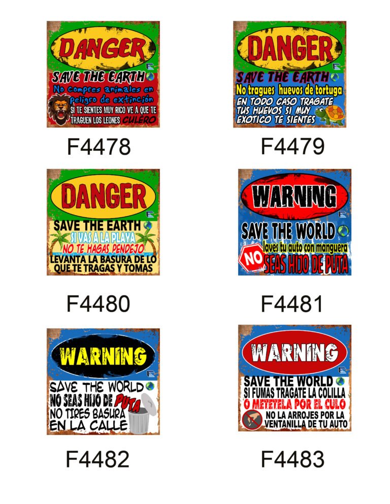 SAVE THE WORLD sticker category